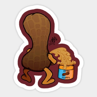 Pee Nut Butter Sticker